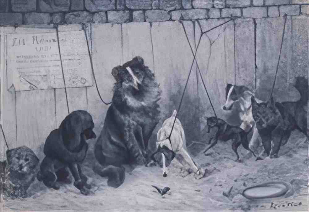 louis wain none may enter here Art A4 Photo Print