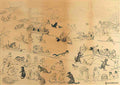 louis wain on the river Art A4 Photo Print