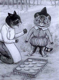 louis wain simple simon Art A4 Photo Print