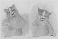 louis wain sober cat Art A4 Photo Print