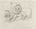 louis wain the cat who is always ill Art A4 Photo Print