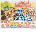 louis wain the cats tea party Art A4 Photo Print