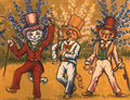 louis wain the dance(1) Art A4 Photo Print