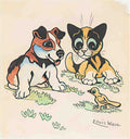 louis wain the early bird Art A4 Photo Print