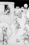 louis wain the first mrs caudle Art A4 Photo Print