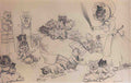 louis wain there was an old pussy who lived in a shoe Art A4 Photo Print