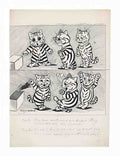 louis wain this box contains a wonderful thing Art A4 Photo Print