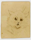 louis wain two cats comprising Art A4 Photo Print