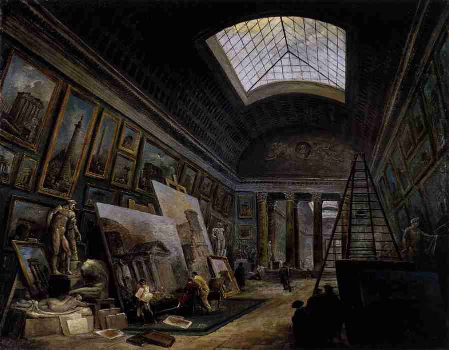 louvre3 Art A4 Photo Print