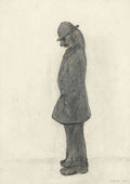 lowry standing man facing left 2022 A4 Photo Print