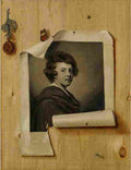 lowry str Trompe l Oeil with an Engraving Art A4 Photo Print