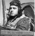 lt j carter Vintage world war A4 Photo Print
