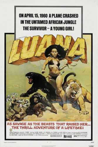 luana  01 film star poster A4 Photo Print