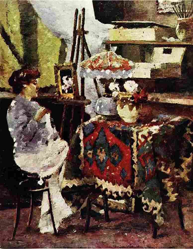 luch Artist s Studio Art A4 Photo Print