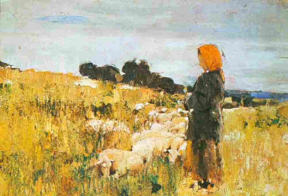 luch Shepherd Art A4 Photo Print