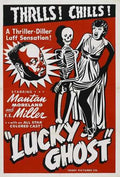 lucky ghost  01 film star poster A4 Photo Print