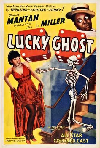 lucky ghost  02 film star poster A4 Photo Print