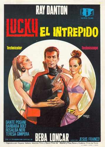 lucky inscrutable  01 film star poster A4 Photo Print