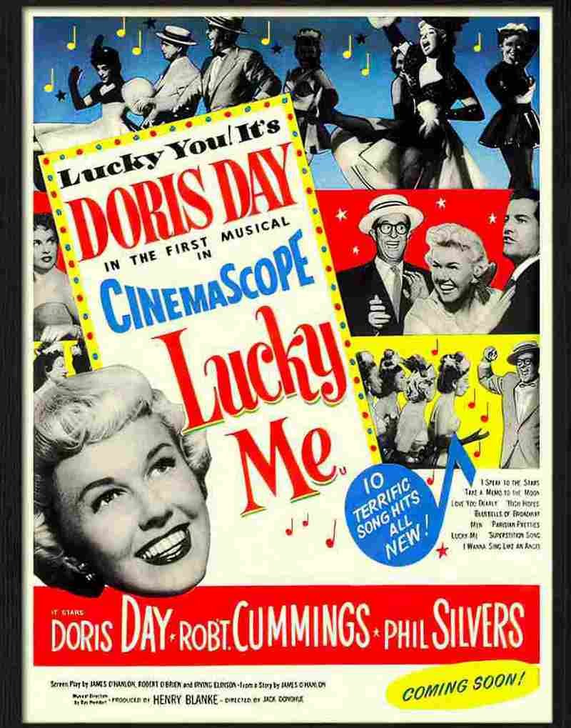 lucky me doris day musical movie poster Advert A4 Photo Print
