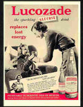 lucozade 1950s Advert A4 Photo Print
