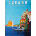lugano daniele buzzi 1952 2 Advert A4 Photo Print
