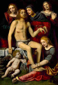 luini lamentation over the dead christ Art A4 Photo Print