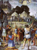 luini martyrdom of saint maurice Art A4 Photo Print