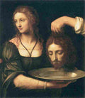 luini salome receiving the head of saint john the baptist Art A4 Photo Print
