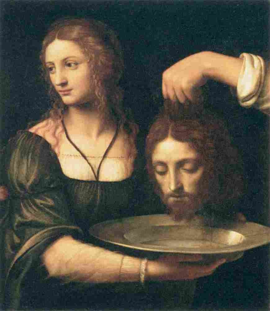 luini salome receiving the head of saint john the baptist Art A4 Photo Print
