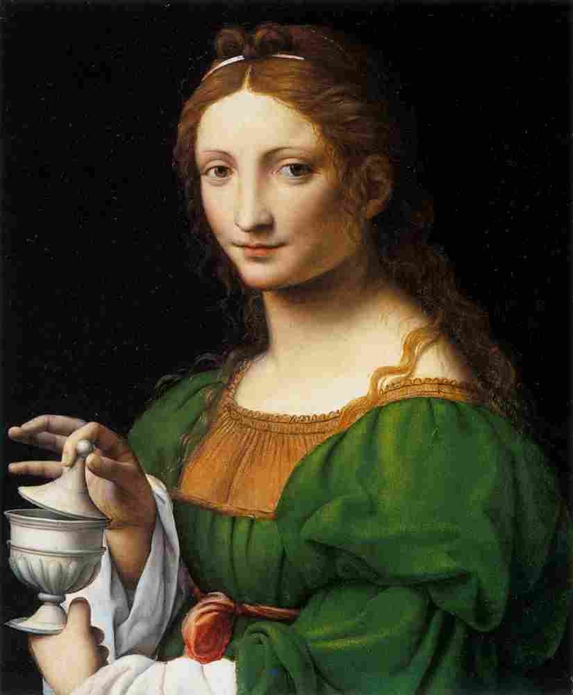 luini the magdalen Art A4 Photo Print
