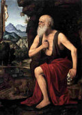 luini the penitent saint jerome Art A4 Photo Print