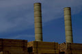 lumber chimneys planks 1980s 1990s A4 Photo Print