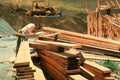 lumber framing saw1980s 1990s A4 Photo Print