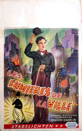 lumieres de la ville belge R Advert A4 Photo Print