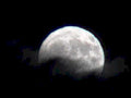 lunar eclipse milkyway1980s 1990s A4 Photo Print