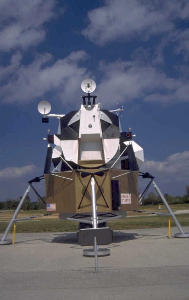 lunar module apollo 1980s 1990s A4 Photo Print