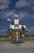 lunar module replica 1980s 1990s A4 Photo Print