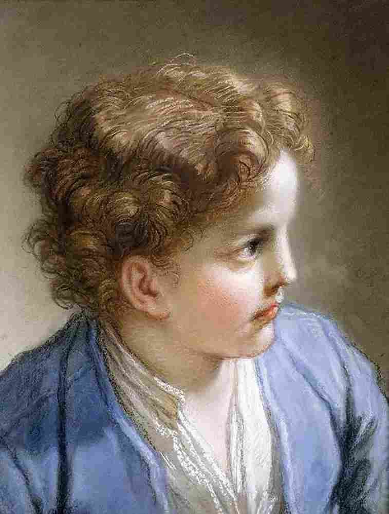 luti head of a boy Art A4 Photo Print