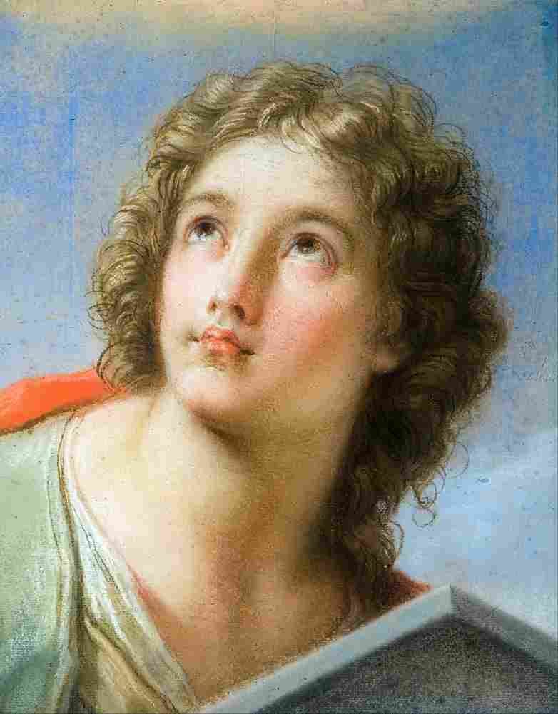 luti saint john the evangelist Art A4 Photo Print