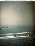 lvt beach landing Vintage world war A4 Photo Print