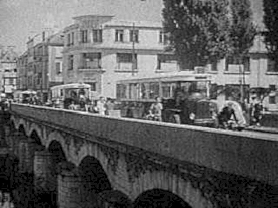 lyon tramway pontrouge1980s 1990s A4 Photo Print