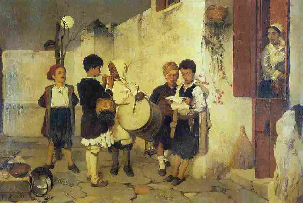 lytras nikiforos carols Art A4 Photo Print