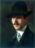 lytras nikolaos the painter oumvertos argyros Art A4 Photo Print