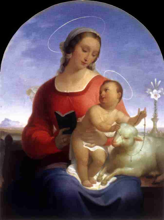 m rosary Art A4 Photo Print