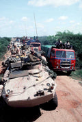 m113 convoy vietnam1980s 1990s A4 Photo Print