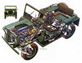 m151 cutaway A4 Photo Print