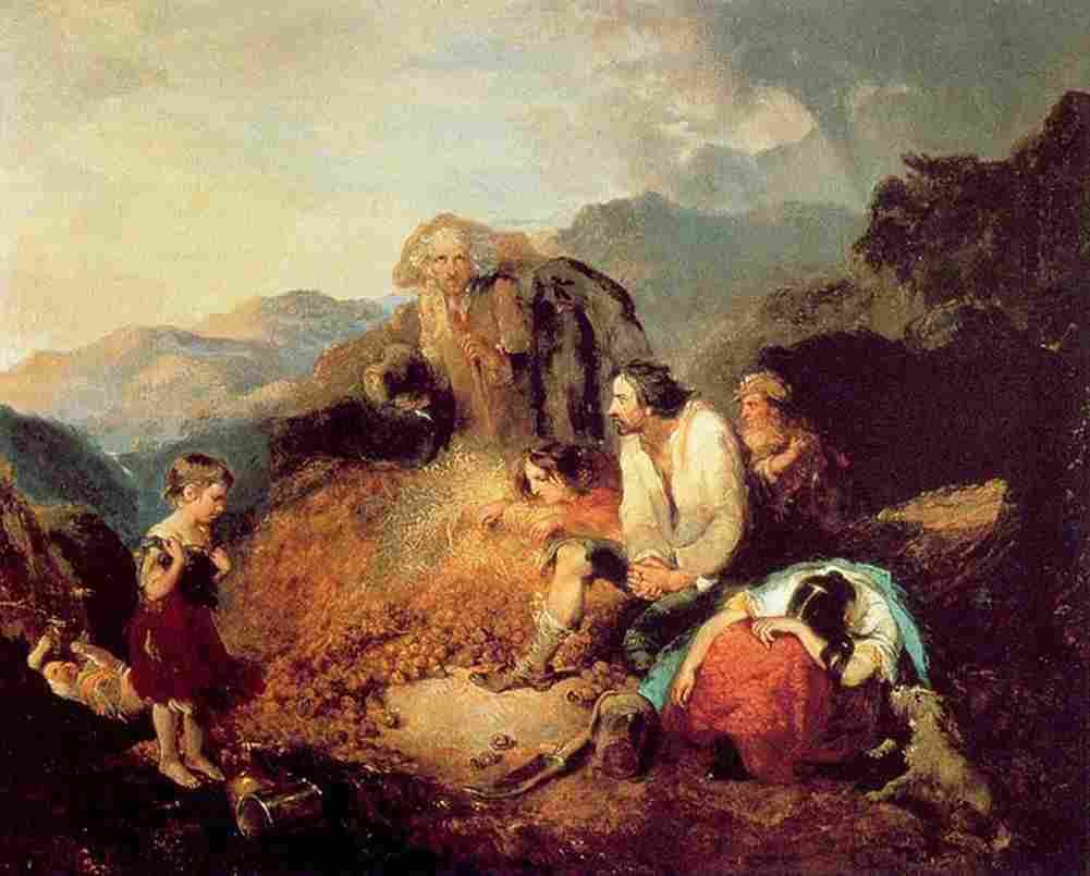 mac dan The Discovery of the Potato Blight Art A4 Photo Print