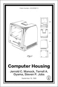 mac patent print white A4 Photo Print