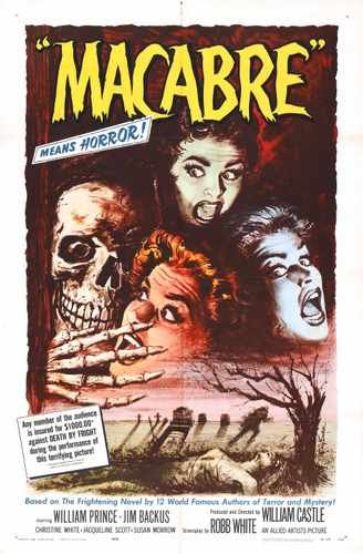 macabre  01 film star poster A4 Photo Print