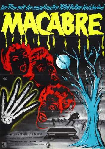macabre  03 film star poster A4 Photo Print